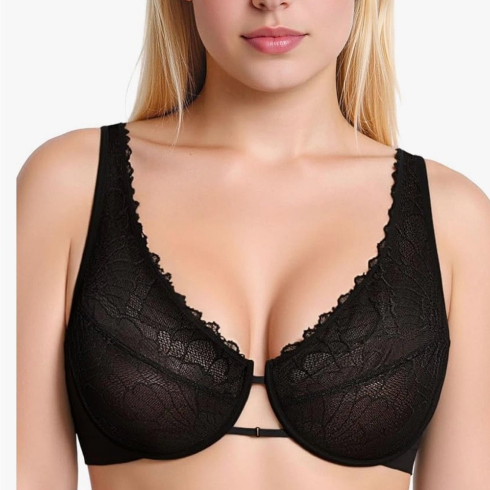 Brand new never use- Elegant Black Lace Bra